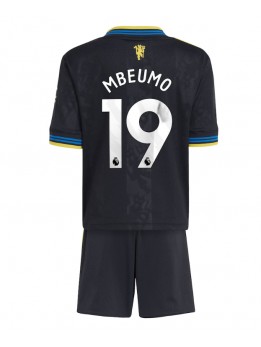 Manchester United Bryan Mbeumo #19 Replika Tredje Kläder Barn 2025-26 Kortärmad (+ byxor)
